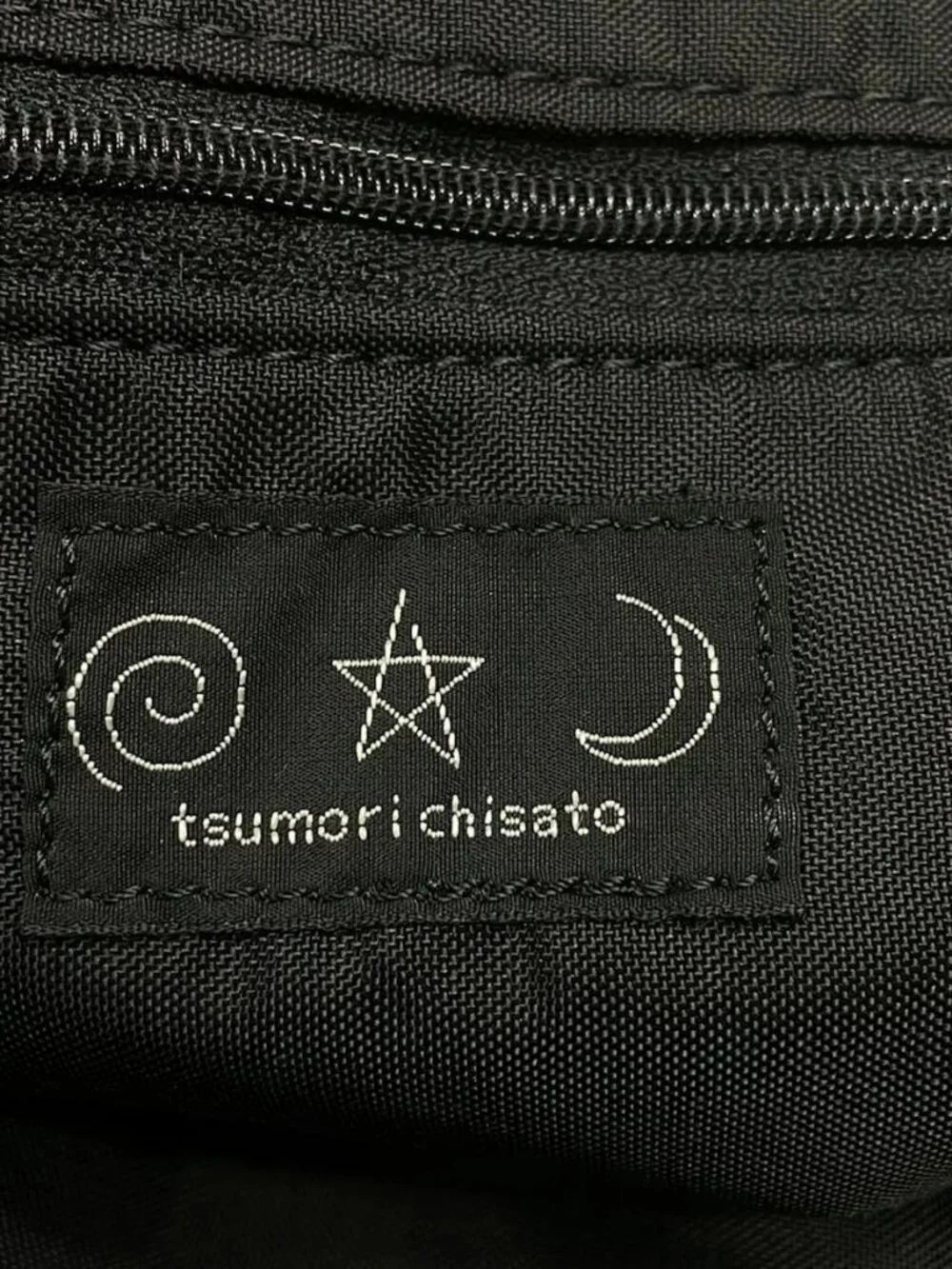 TSUMORI CHISATO Black Nylon Backpack